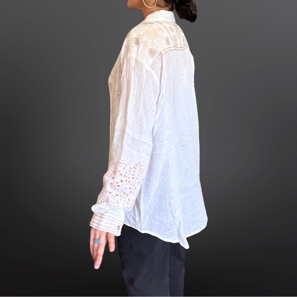 NWT Johnny Was Alberte Oversized Shirt [H3R] - Picture 3 of 12